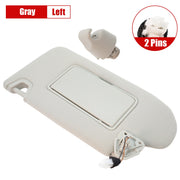 DURAFORCE Nissan Altima 2013-2018 Gray Driver Side Sun Visor with Lamp & Clip 964013TA2A