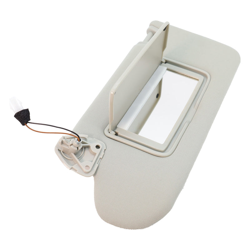 DURAFORCE Nissan Altima 2013-2018 Gray Driver Side Sun Visor with Lamp & Clip 964013TA2A