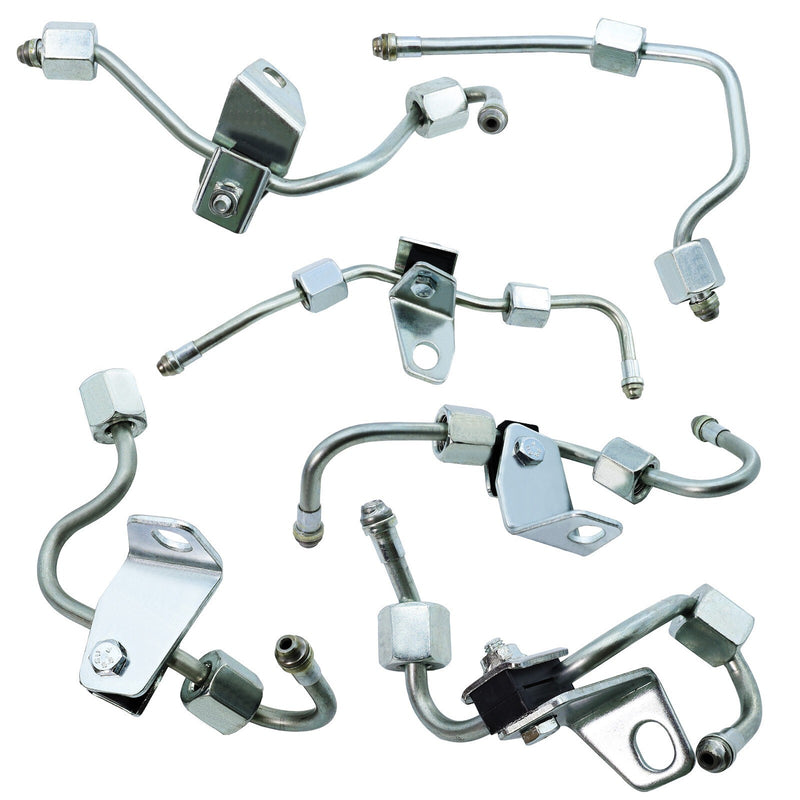 DURAFORCE Fuel Injector Lines Set 6 for 03-09 Dodge Ram 2500 5.9L Cummins Diesel
