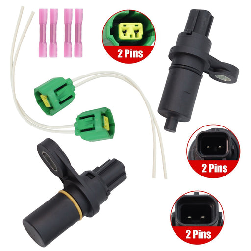 DURAFORCE 2 Connector Speed Sensor for Dodge Chrysler Jeep Liberty Trans Input & Output