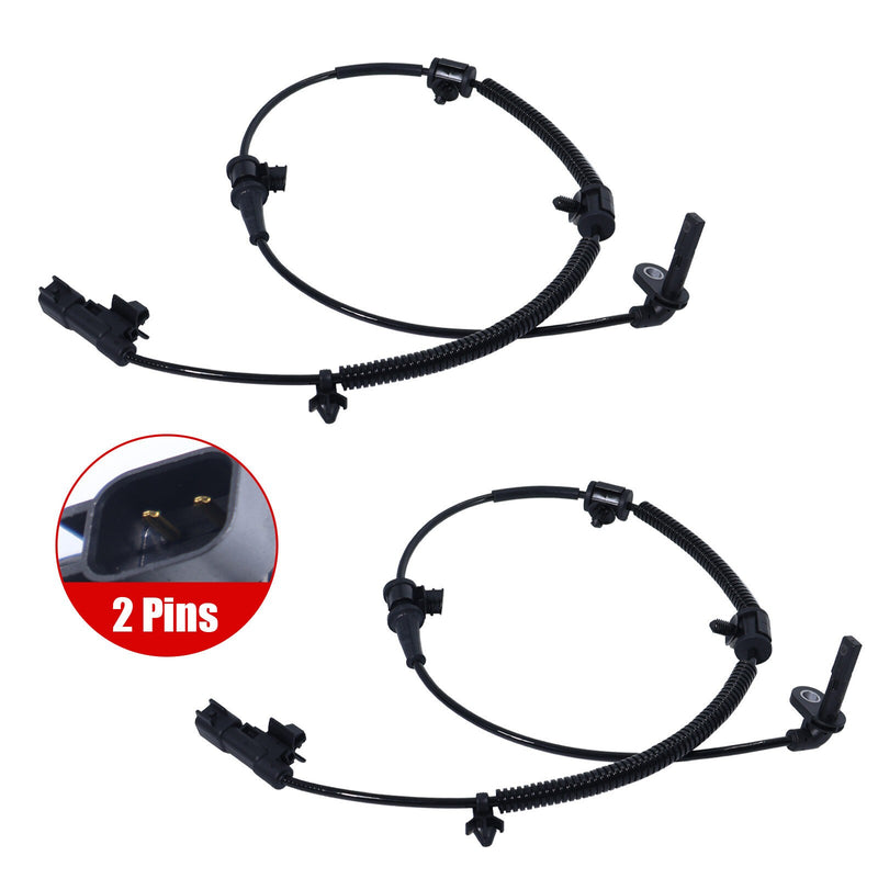 DURAFORCE Chevrolet Cruze Orlando Buick Front ABS Wheel Speed Sensor 2x Replacement