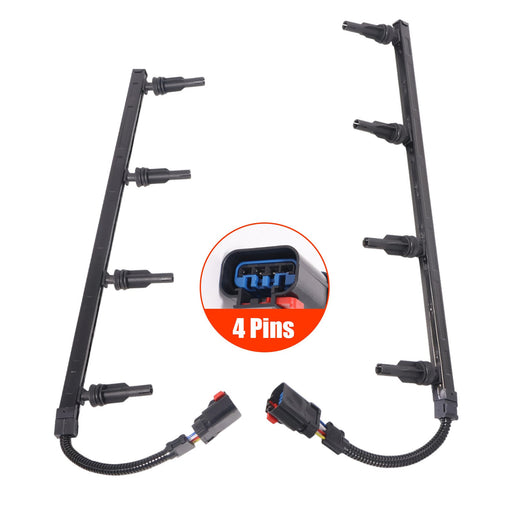 DURAFORCE 2Pcs Diesel Glow Plug Connector for Ford F-250 Super Duty 6.0L V8 3C3Z-12A690-AA