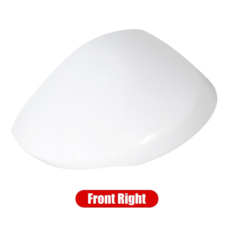 DURAFORCE Right Side White Mirror Cover 76201-T20-A31 for Honda Civic 2022-2023