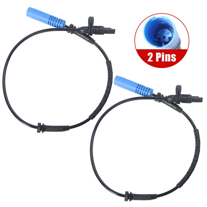 DURAFORCE 2x Front & Rear ABS Wheel Speed Sensor BMW E53 X5 3.0i 4.4i 00-03 34526756379
