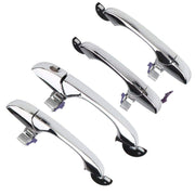 DURAFORCE Set of 4 Chrome Outer Door Handles for Chrysler 300/300C 2005-2010 5065801AG