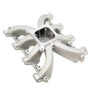 DURAFORCE Silver 300-132 Single Plane Carb Intake Manifold for GM LS Gen III & IV Engines