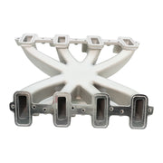 DURAFORCE Silver 300-132 Single Plane Carb Intake Manifold for GM LS Gen III & IV Engines