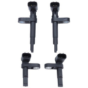 DURAFORCE 4PCS Wheel Speed Sensors Front & Rear for GS350 IS250 IS350 2006-2017