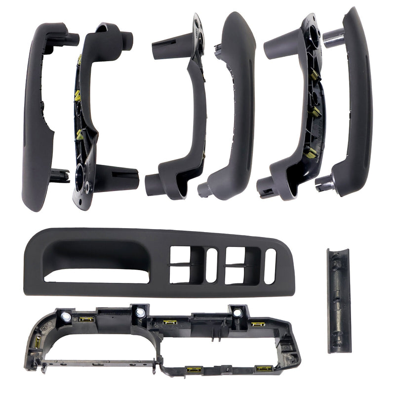 DURAFORCE Pack of 1 for VW Jetta MK4 Interior Left Right Window Switch Panel Bezel Black