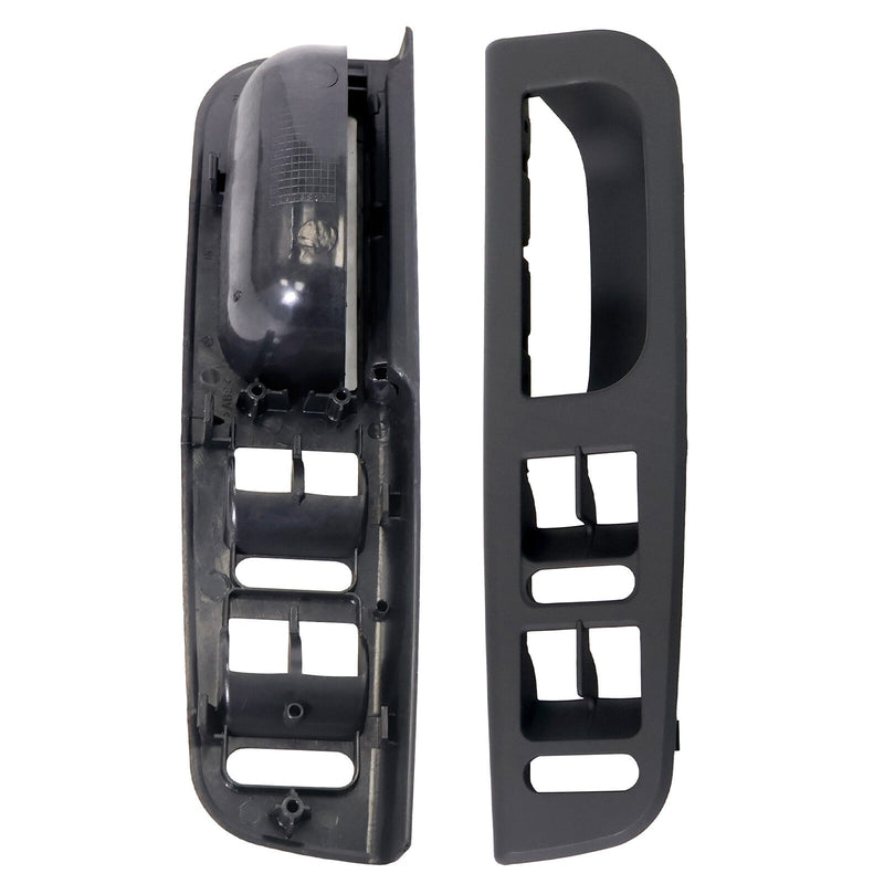 DURAFORCE Pack of 1 for VW Jetta MK4 Interior Left Right Window Switch Panel Bezel Black