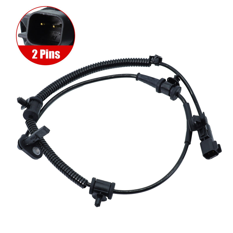 DURAFORCE Front ABS Wheel Speed Sensor for Buick Verano 12-17 Chevrolet Cruze 13329258