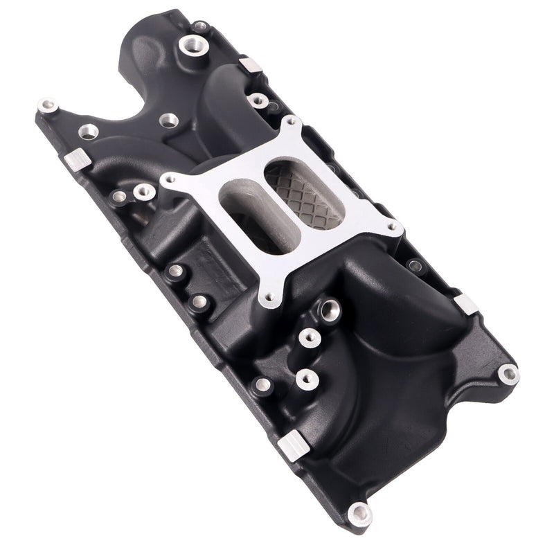 DURAFORCE Black Intake Manifold For Small Block Ford 289 302 F&E-series 4.3 4.7L 5.0L
