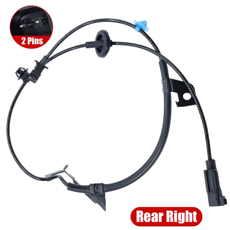 DURAFORCE 4670A582 Rear Right ABS Wheel Speed Sensor Fit For Mitsubishi Outlander Lancer