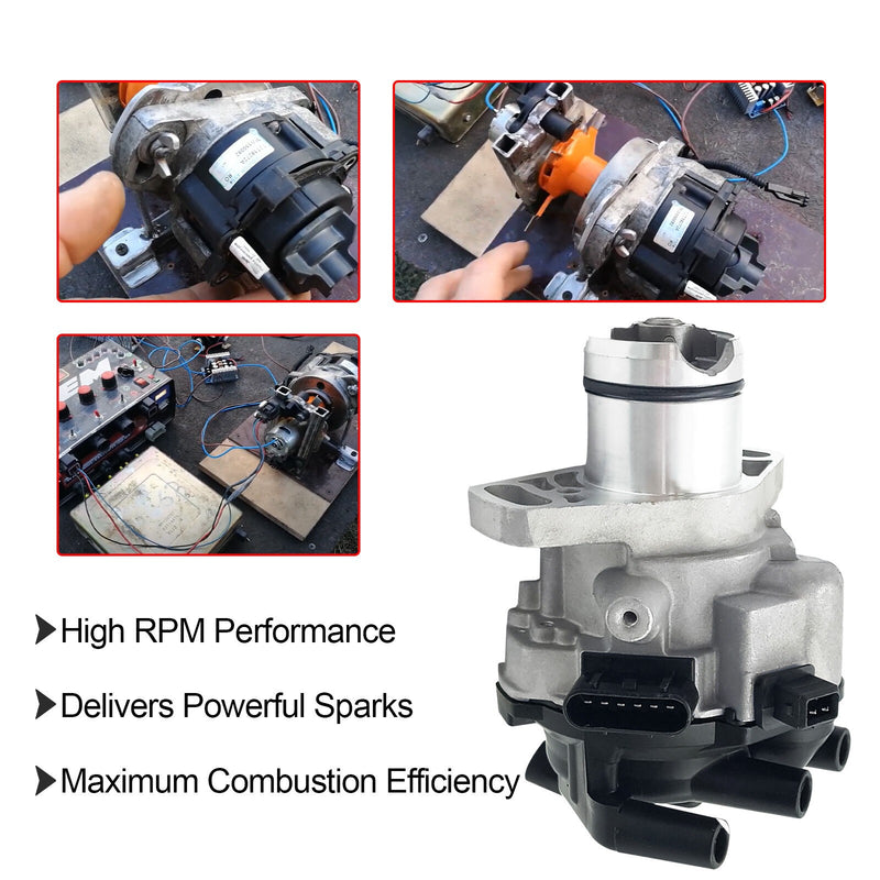 DURAFORCE Ignition Distributor MD188610 for 93-95 Mitsubishi Galant ES LS GS Sedan 4-Door