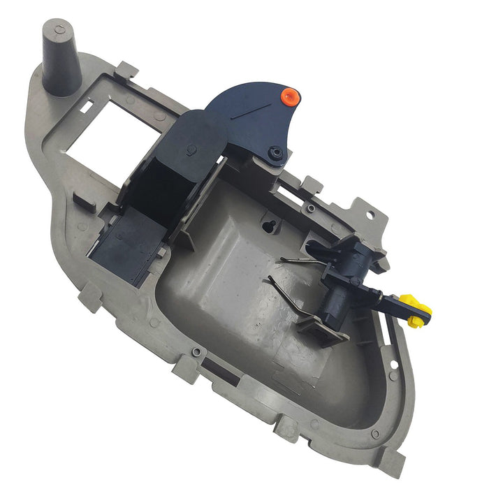 DURAFORCE 2Pcs Interior Door Handle For 95-00 Chevr GMC Front LH & RH Gray Inside 15742230