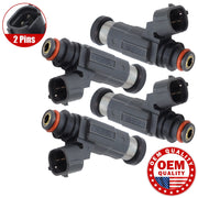 DURAFORCE 4Pcs New Fuel Injectors CDH166 For Mitsubishi Mirage 1997-2002 1.5L Engines