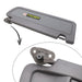DURAFORCE 1PCS Sun Visor Driver Side LH Gray 83280-SNA-A01ZA For 2006-11 Honda Civic 1.8L