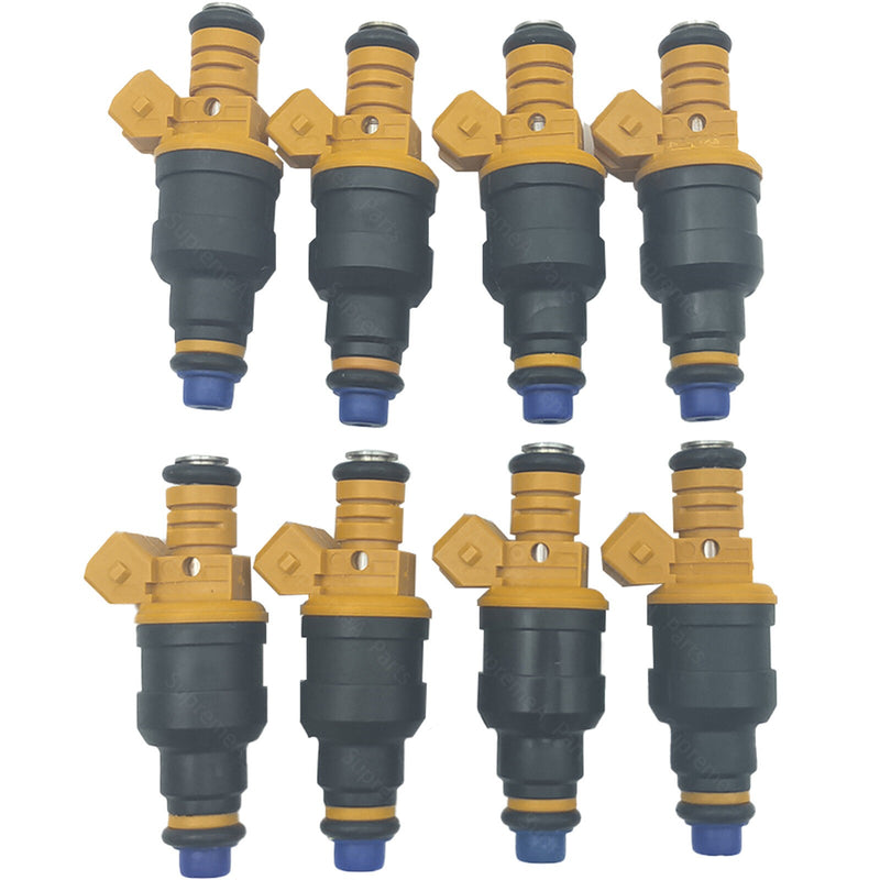 DURAFORCE New 8Pcs Fuel Injectors FJ713 For 89-05 Ford Bronco Crown Excursion E-250 E-450