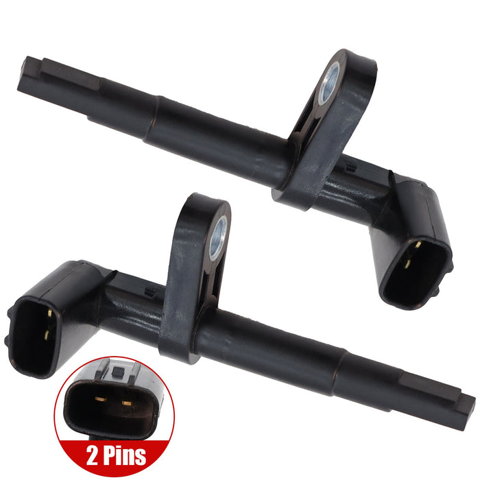 DURAFORCE 2pcs ABS Wheel Speed Sensor Rear Left & Right For 2006-2015 Lexus IS250 IS350