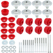 DURAFORCE For Ford F250 F350 Super Duty 2/4WD 08-16 KF04060BK Red Body Mount Bushing Kit