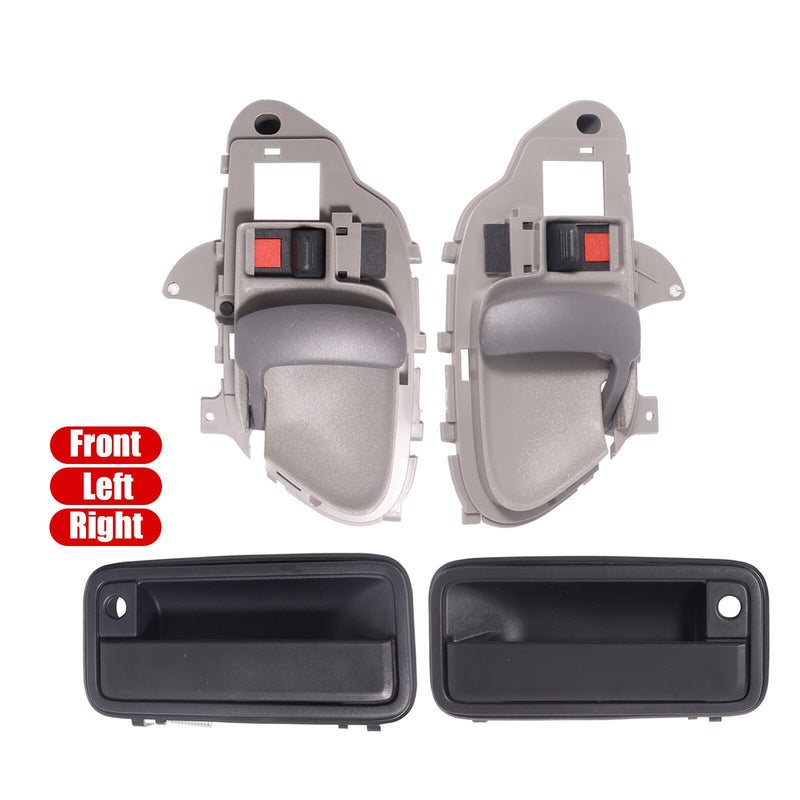 DURAFORCE Exterior & Interior Door Handles for 88-00 Chevy Cadillac GMC C2500 C1500