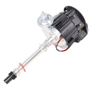 DURAFORCE HEI Distributor w/ Black Cap 65K Volt Coil For Chevy Small/Big Block SBC BBC V8