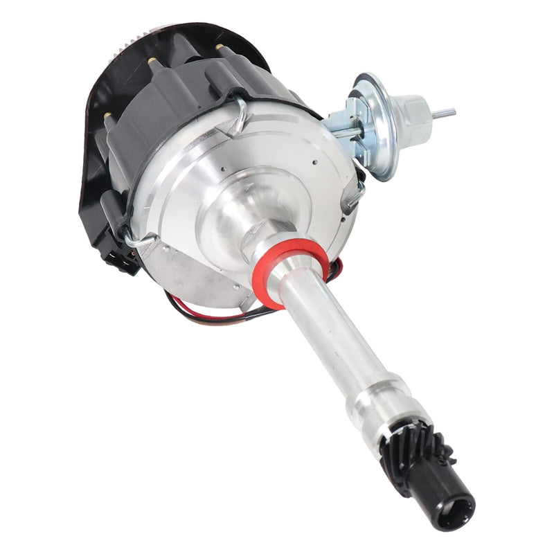 DURAFORCE HEI Distributor w/ Black Cap 65K Volt Coil For Chevy Small/Big Block SBC BBC V8