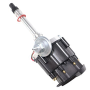 DURAFORCE HEI Distributor w/ Black Cap 65K Volt Coil For Chevy Small/Big Block SBC BBC V8