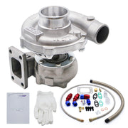 DURAFORCE Turbocharger Turbo Kit Upgrade T04e T3/T4 A/r.50 Stage for Honda Civic
