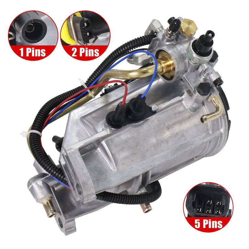 DURAFORCE Fuel Filter Housing Assembly F6TZ9155AB for Ford 96-97 F-250 F-350 E-350 7.3L