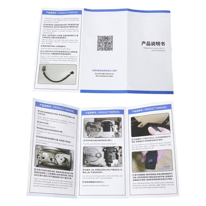 DURAFORCE 68445522AA New Turbo Actuator for 13-18 Ram 2500 3500 4500 Cummins 6.7L Diesel