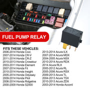 DURAFORCE 3Pcs A/C Compressor Fuse Relays G8HL-H71 For 2003-15 Honda Accord Civic