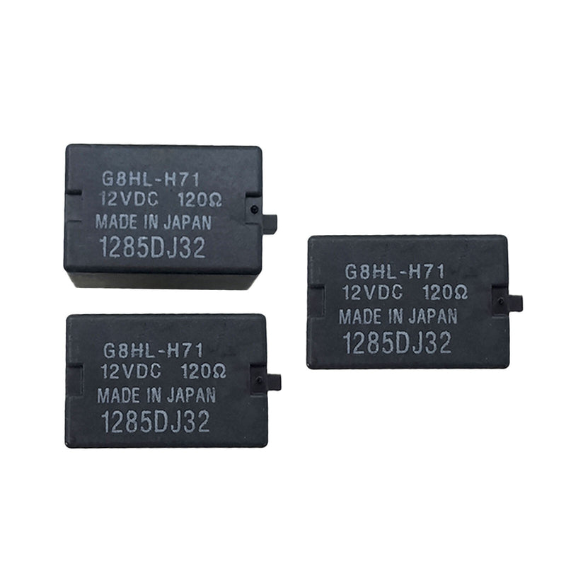 DURAFORCE 3Pcs A/C Compressor Fuse Relays G8HL-H71 For 2003-15 Honda Accord Civic