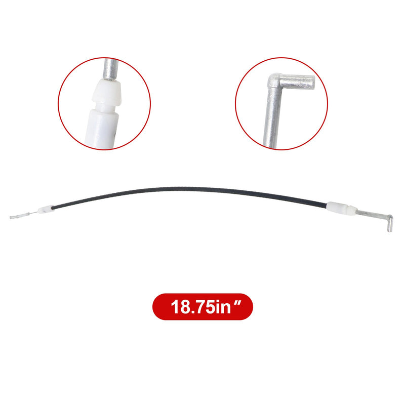 DURAFORCE 1pc Front Door Inner Handle Release Wire Cable fit for Hyundai Accent 06-11