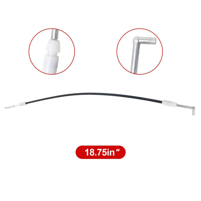 DURAFORCE 1pc Front Door Inner Handle Release Wire Cable fit for Hyundai Accent 06-11