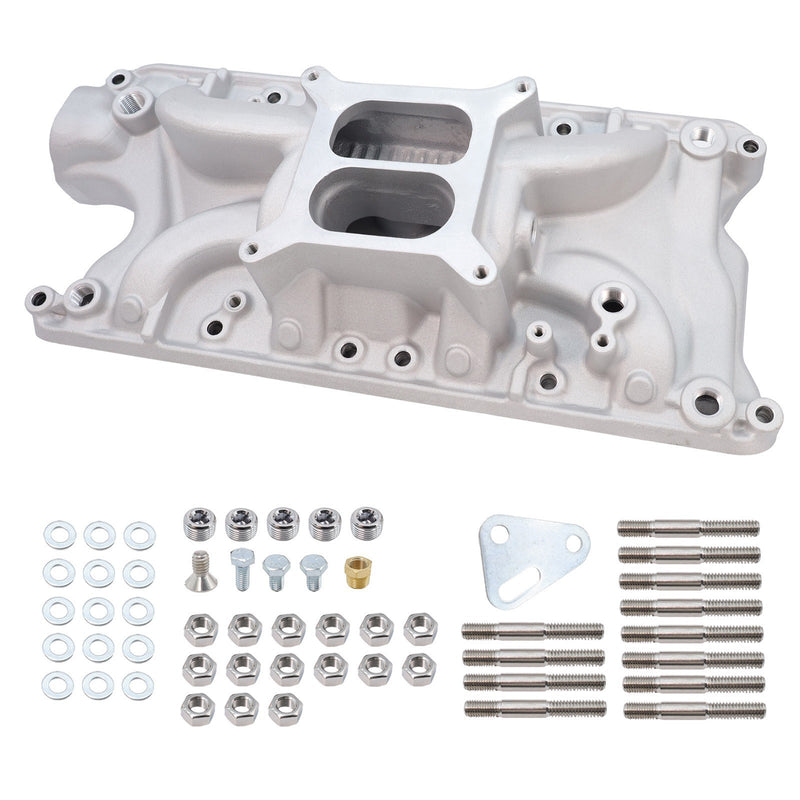 DURAFORCE Dual Plane Aluminum Intake Manifold For Small Block Ford SBF 260 289 302