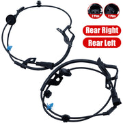 DURAFORCE 2 Pcs Rear Left & Right ABS Wheel Speed Sensor ALS2085 ALS2087 For Jeep Compass