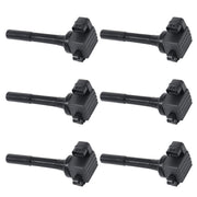 DURAFORCE Set of 6 Ignition Coils UF245 for Acura Honda Isuzu Rodeo 3.2L-3.5L V6 1998-2001