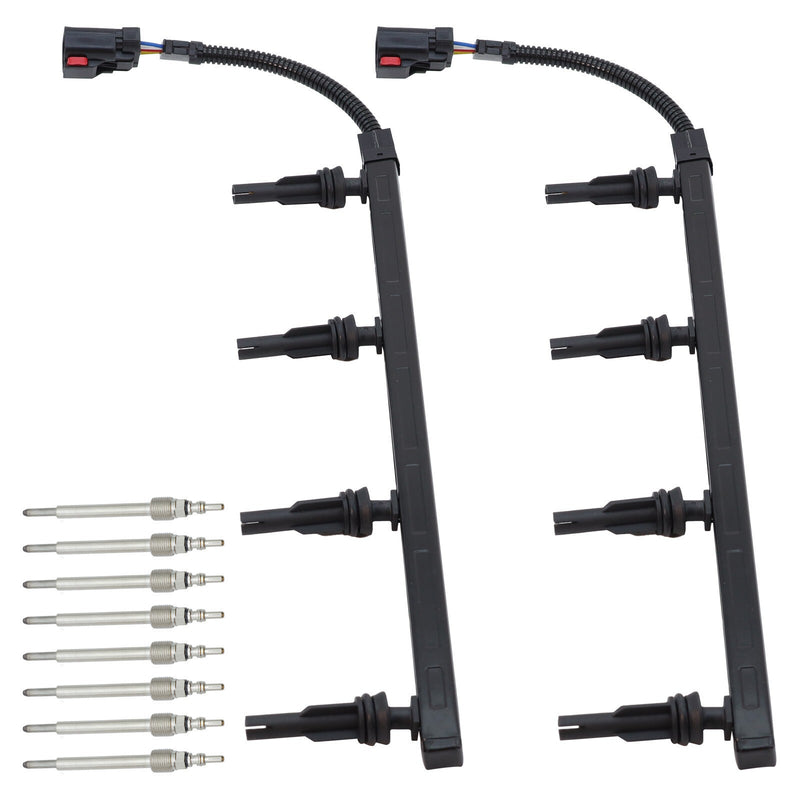 DURAFORCE NEW Glow Plug Harness Set For 2003 6.0L Powerstroke Diesel 3C3Z-12A690-AA