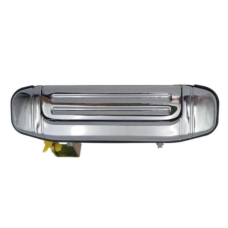 DURAFORCE Exterior Door Handle For 1998-2000 Mitsubishi Montero Rear Driver Metal Chrome
