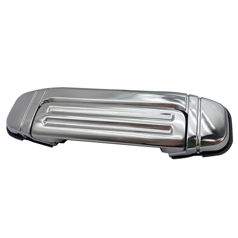 DURAFORCE Exterior Door Handle For 1998-2000 Mitsubishi Montero Rear Driver Metal Chrome