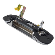 DURAFORCE Exterior Door Handle For 1998-2000 Mitsubishi Montero Rear Driver Metal Chrome