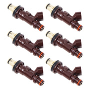 DURAFORCE 6x Fuel Injectors 23250-62040 For 99-04 Toyota Tacoma Tundra 4Runner V6 3.4L