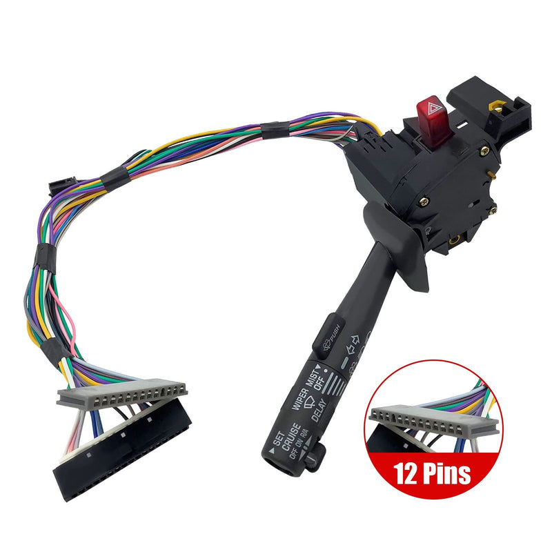 DURAFORCE Wiper Turn Signal Lever Switch Cruise Control For Chevy GMC Tahoe Suburban C1500