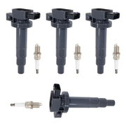 DURAFORCE Set of 4 Ignition Coil & Spark Plug Kits For Toyota Scion xB L4 1.5L 9091902265
