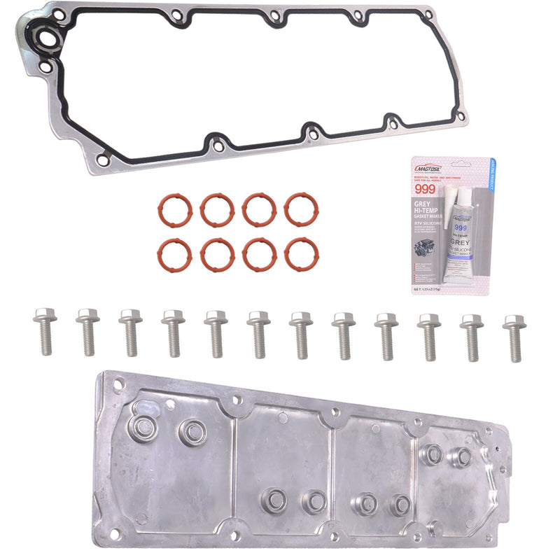 DURAFORCE Engine Valley Cover Kit W/ Gasket 12598832 for 07-20 Chevrolet Express GMC
