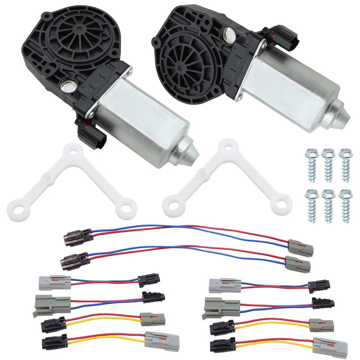 DURAFORCE 2PCS Front LH & RH Window Motor For Mazda B2300 B4000 Ford Ranger Lincoln 93-11