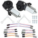DURAFORCE 2PCS Front LH & RH Window Motor For Mazda B2300 B4000 Ford Ranger Lincoln 93-11