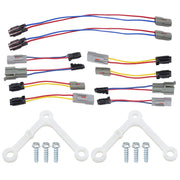 DURAFORCE 2PCS Front LH & RH Window Motor For Mazda B2300 B4000 Ford Ranger Lincoln 93-11