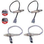 DURAFORCE 4Pcs Up & Downstream Oxygen O2 Sensor For 3.5L 15-19 Nissan Murano Pathfinder